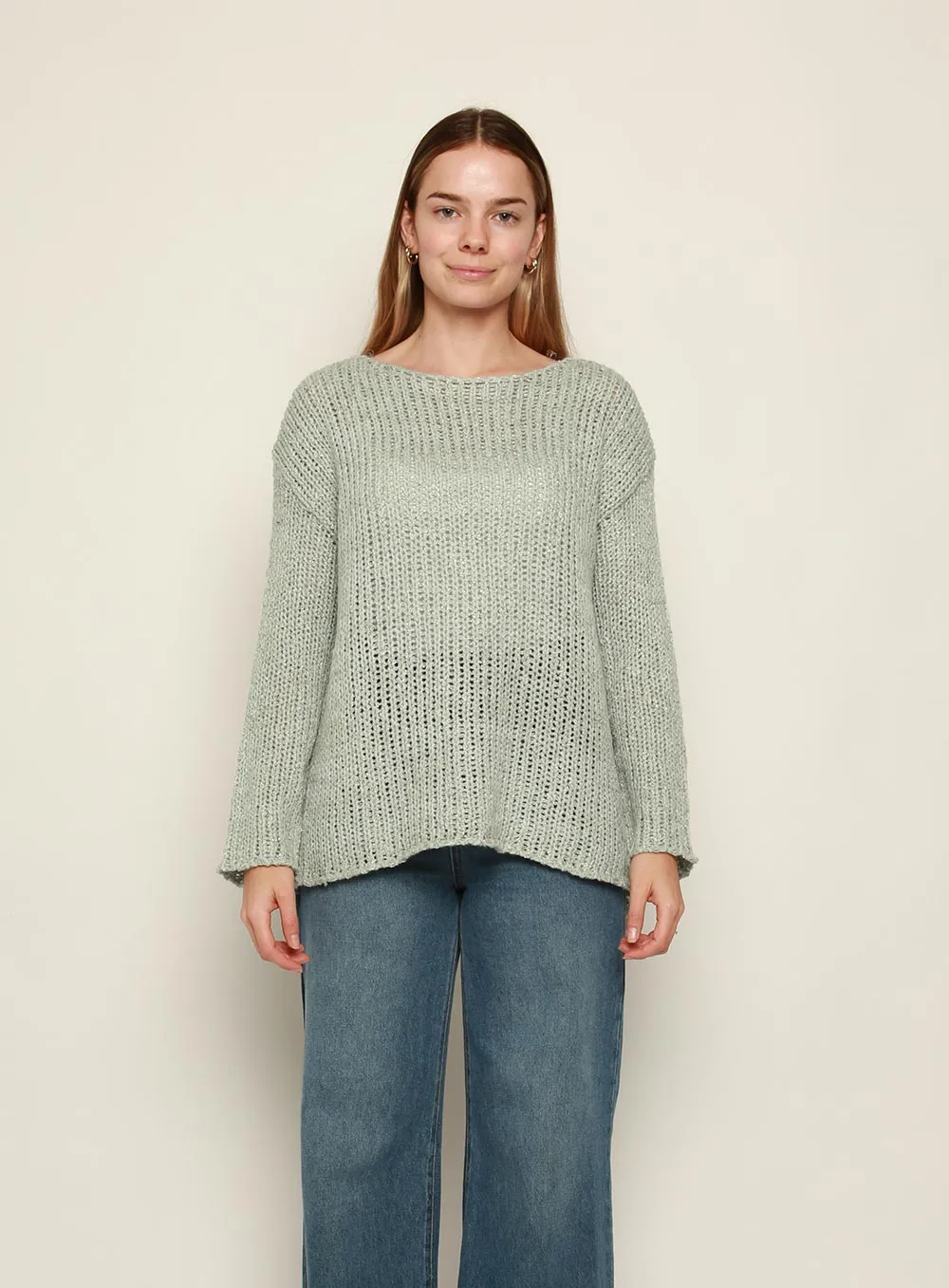 Ramona Knit Jumper-MINT