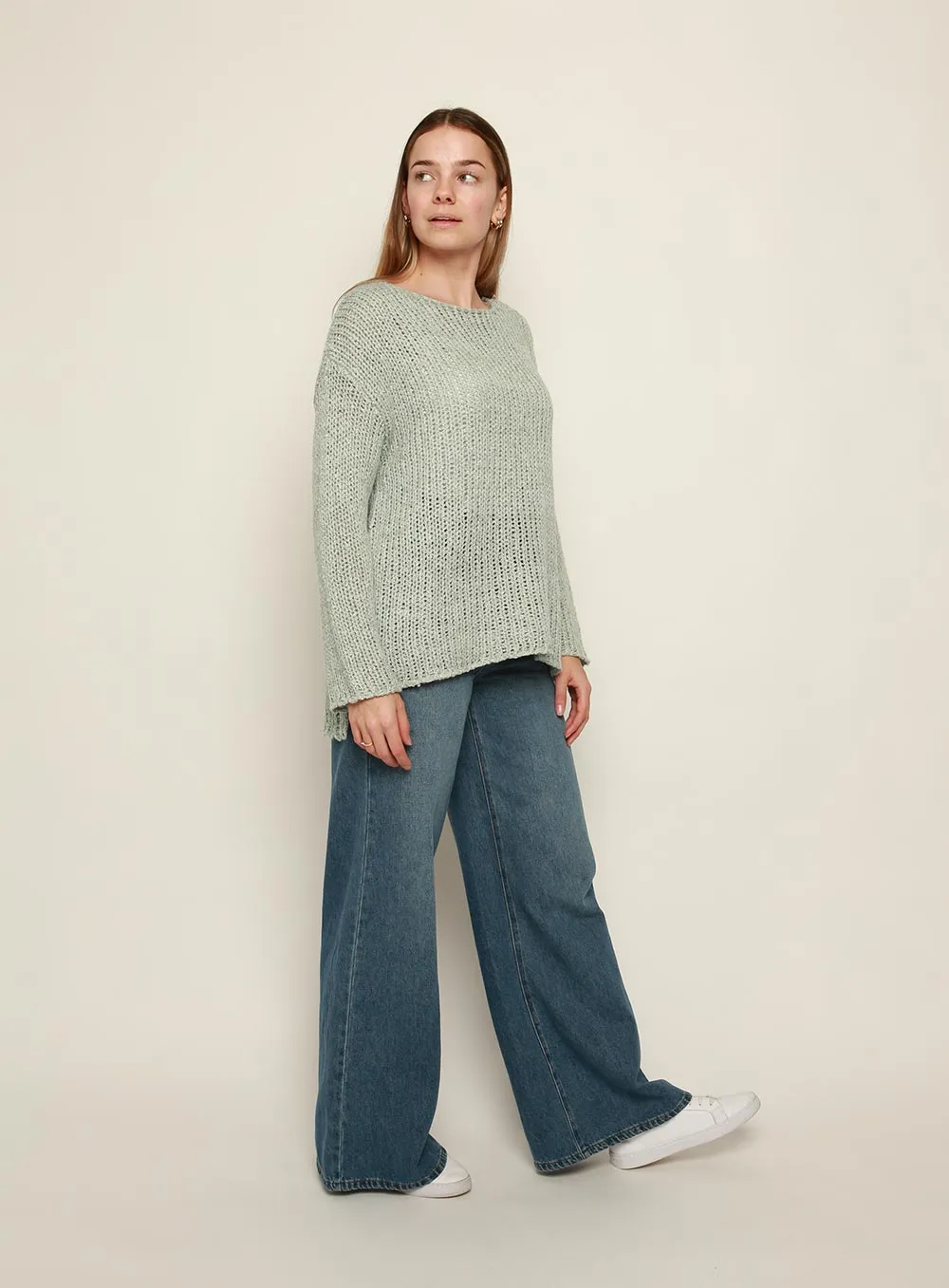 Ramona Knit Jumper-MINT