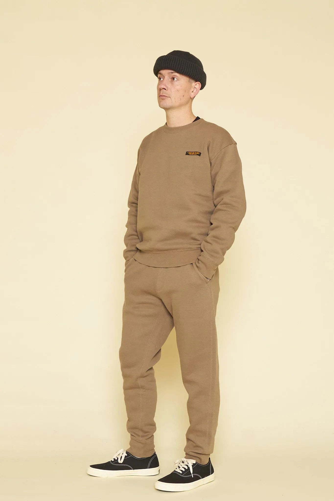 Rats Classic Crew Neck Sweatshirt - Khaki