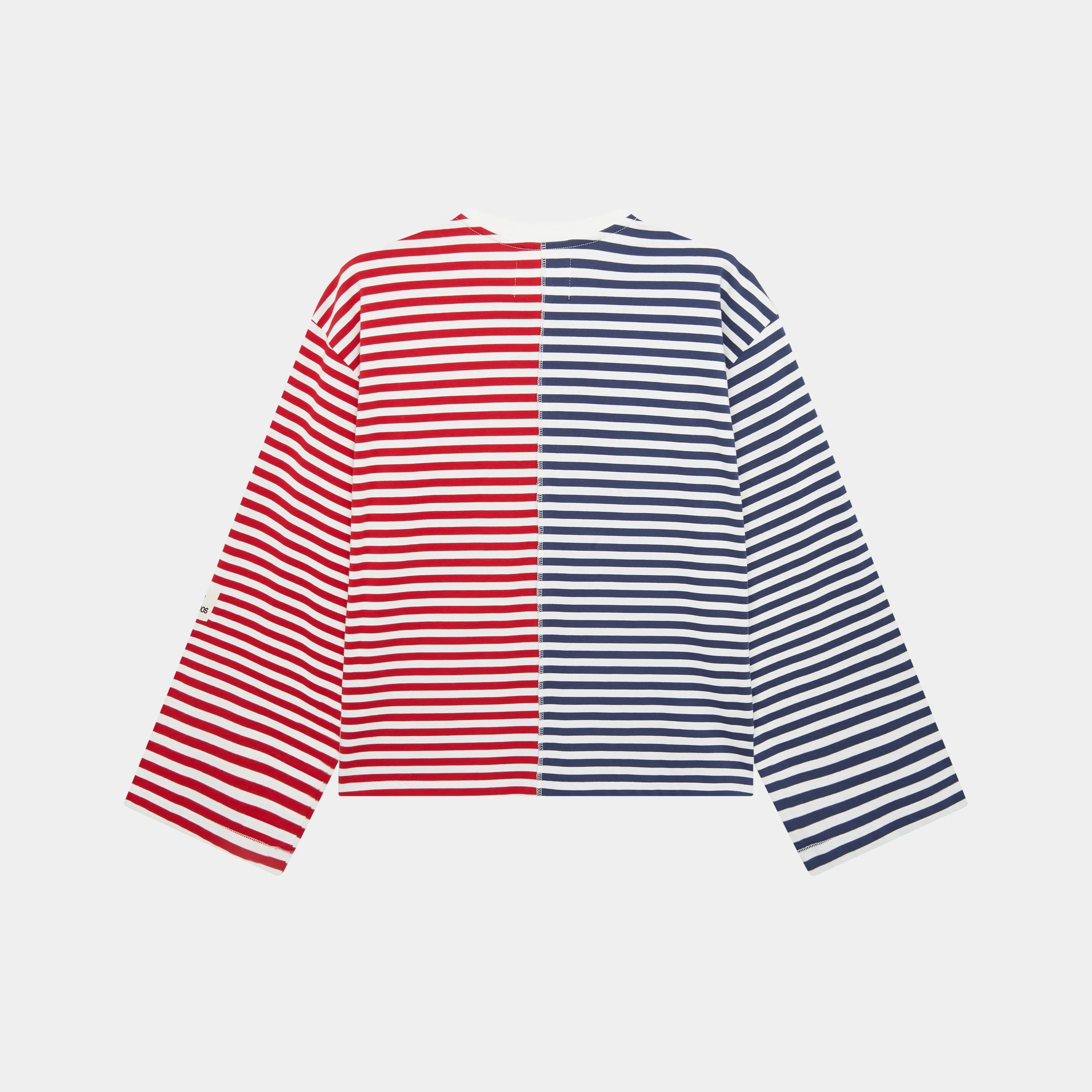 Rouguish Navy Striped LS