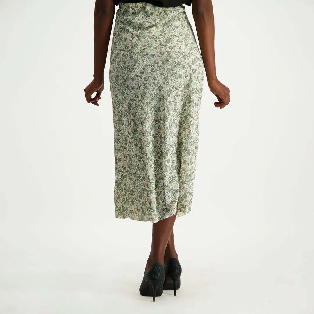 Sage Flare Skirt