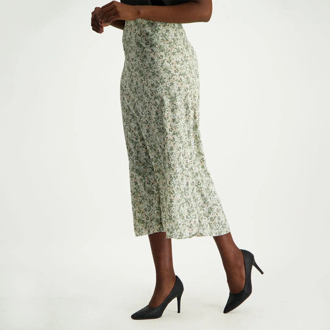 Sage Flare Skirt