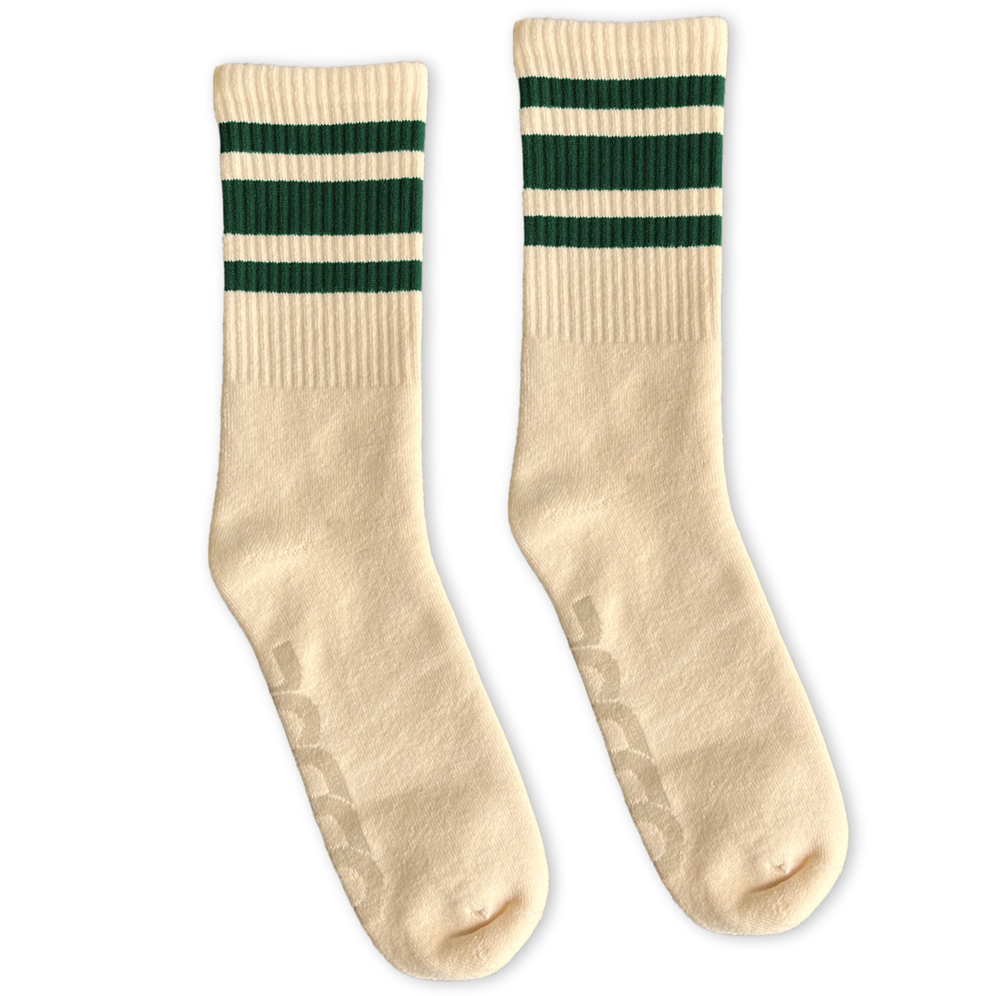 SOCCO Naturals | Dark Green Striped