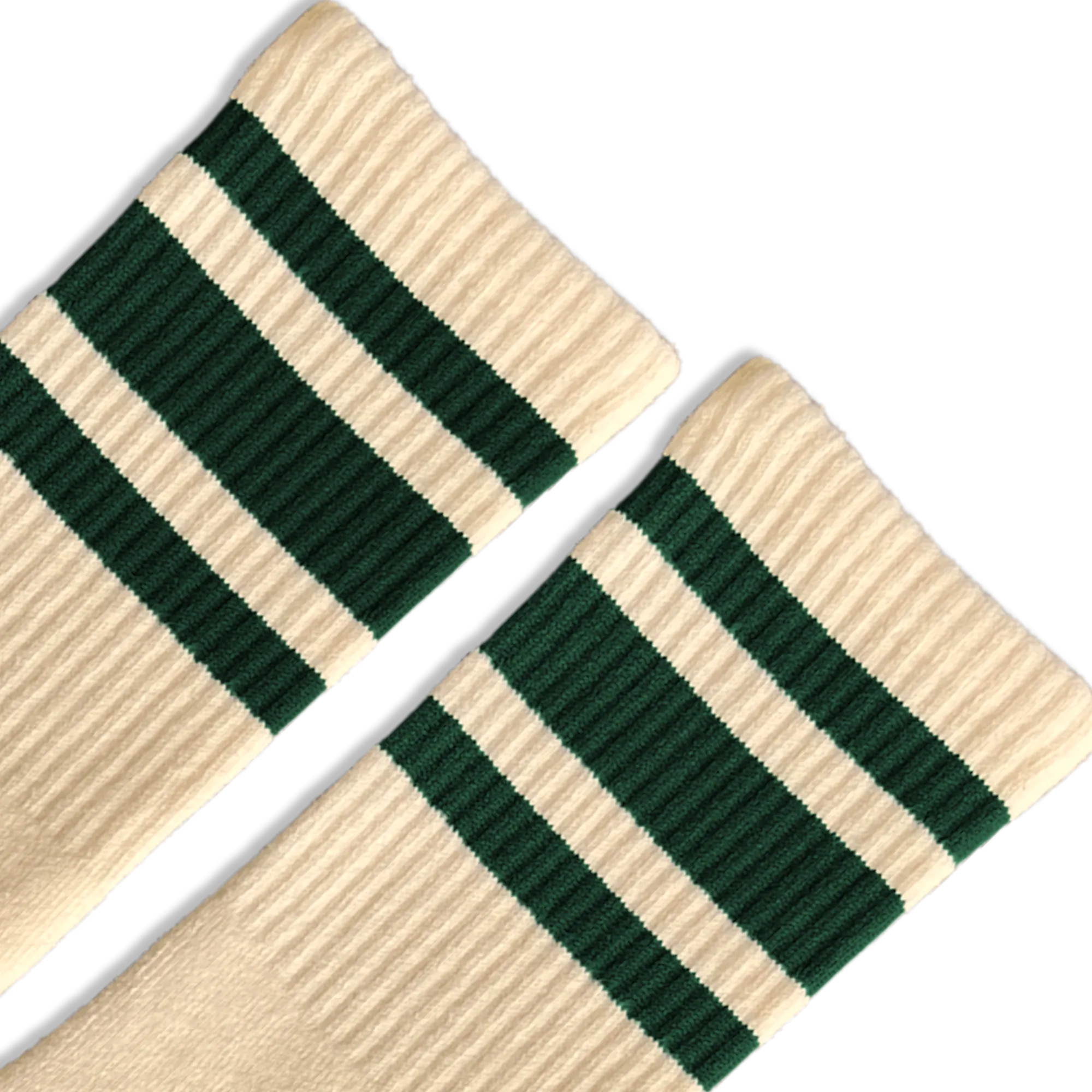 SOCCO Naturals | Dark Green Striped