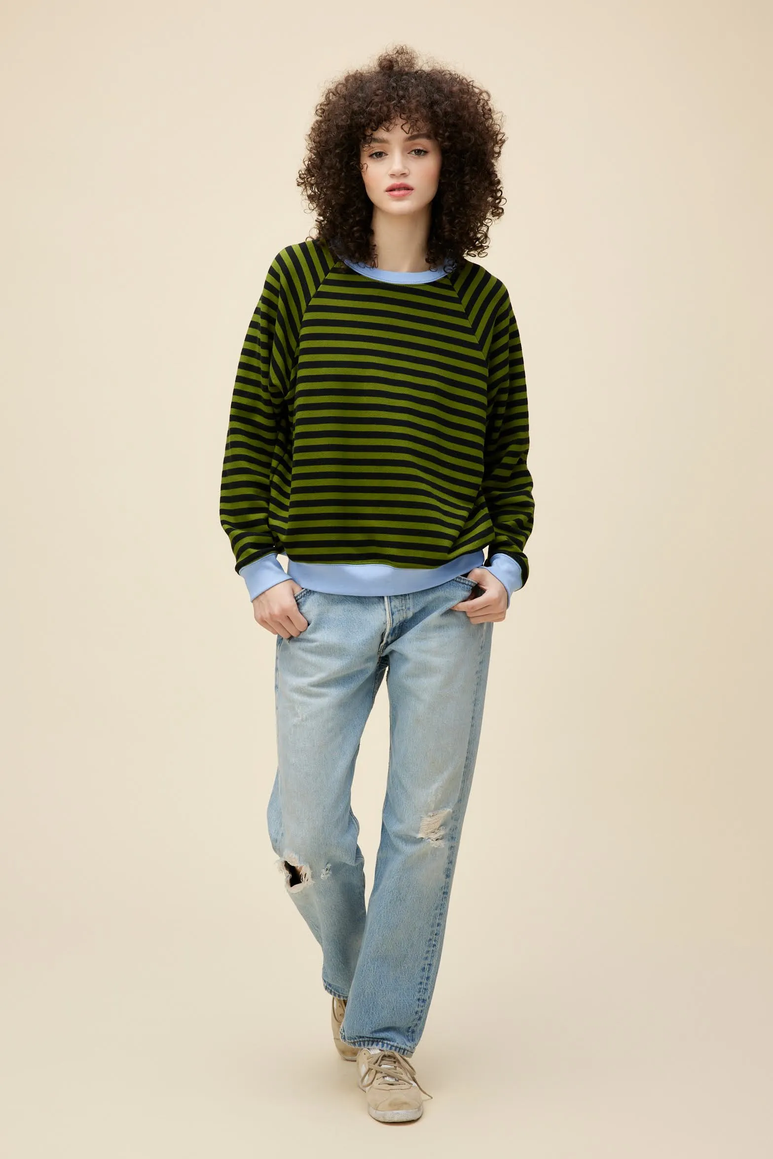 Stripe Vintage Sweatshirt