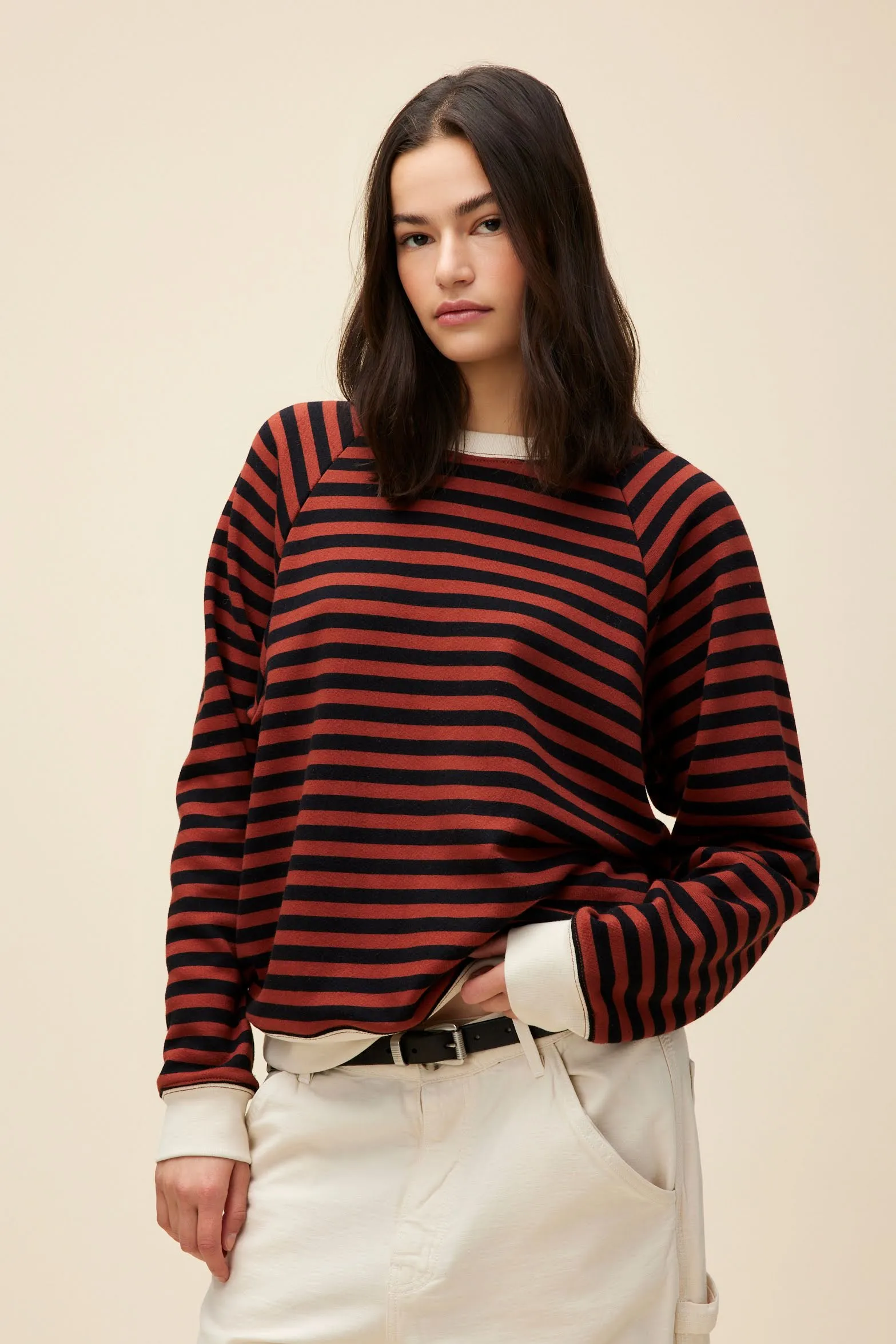 Stripe Vintage Sweatshirt