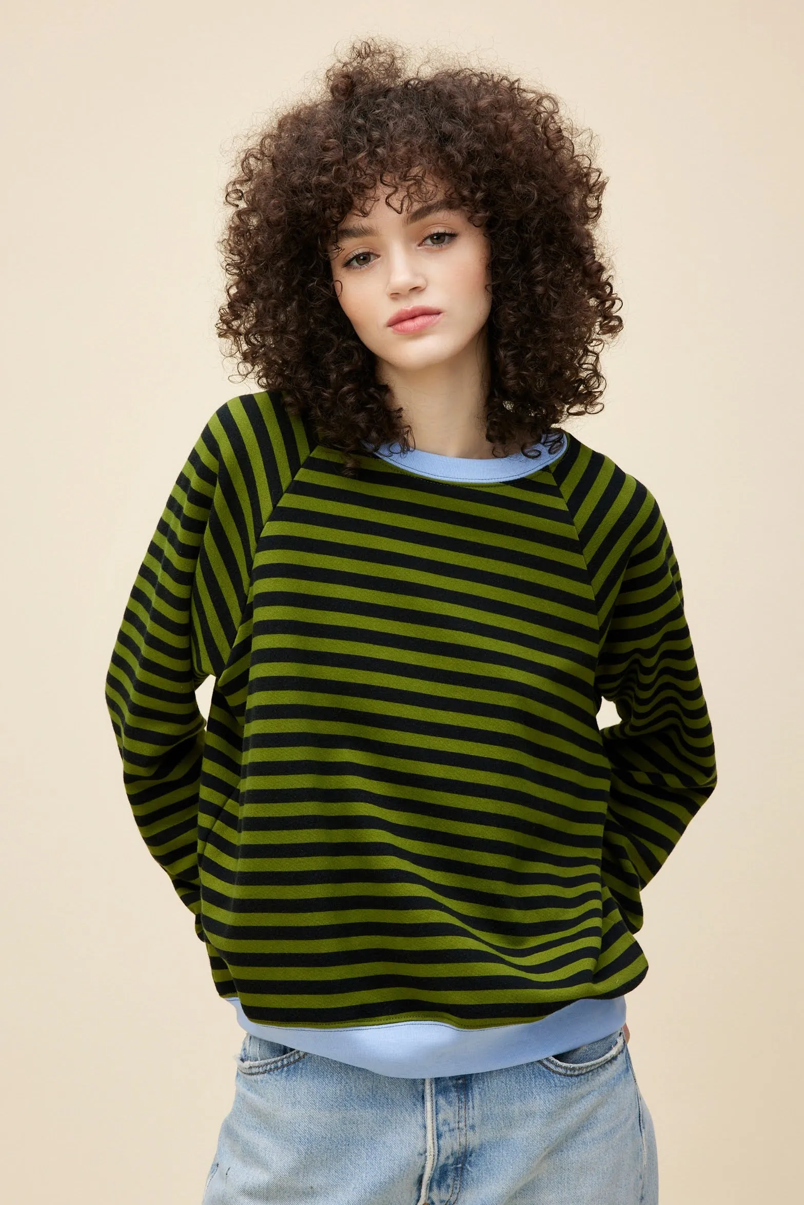 Stripe Vintage Sweatshirt