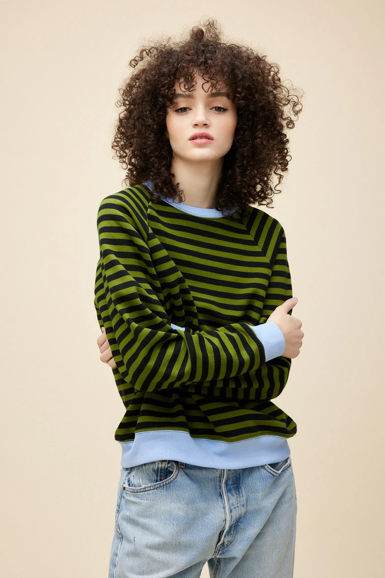 Stripe Vintage Sweatshirt