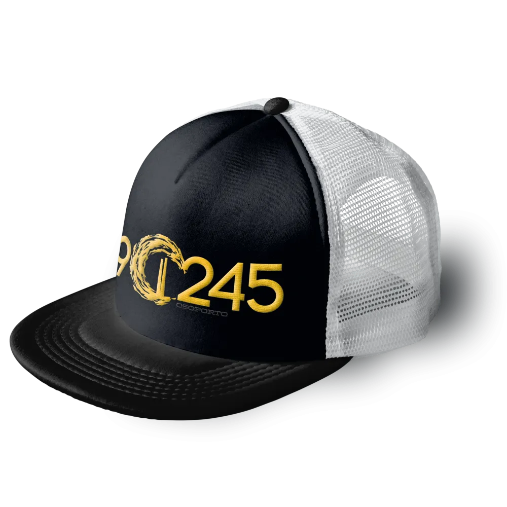 The Code: 90245 Flatbill Trucker Hat