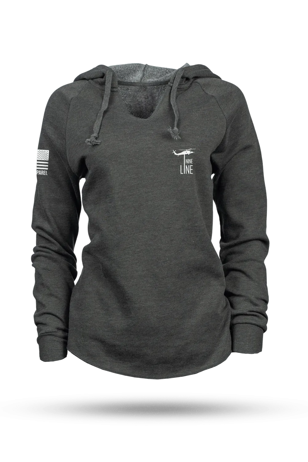 The Pledge - Lightweight Women's V-Neck Hoodie