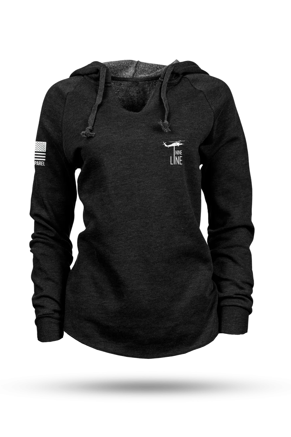 The Pledge - Lightweight Women's V-Neck Hoodie