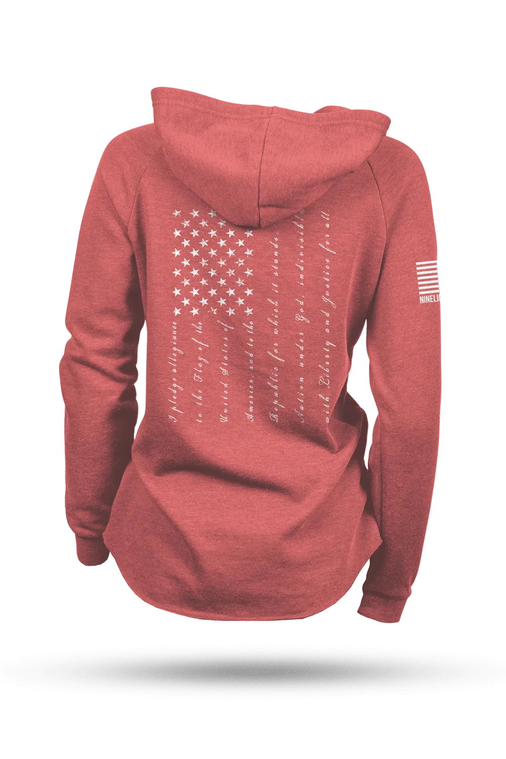 The Pledge - Lightweight Women's V-Neck Hoodie