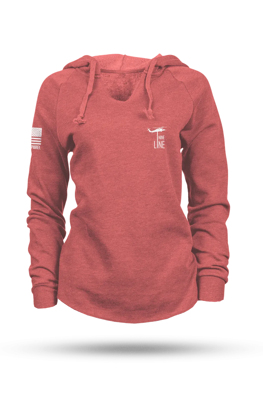 The Pledge - Lightweight Women's V-Neck Hoodie