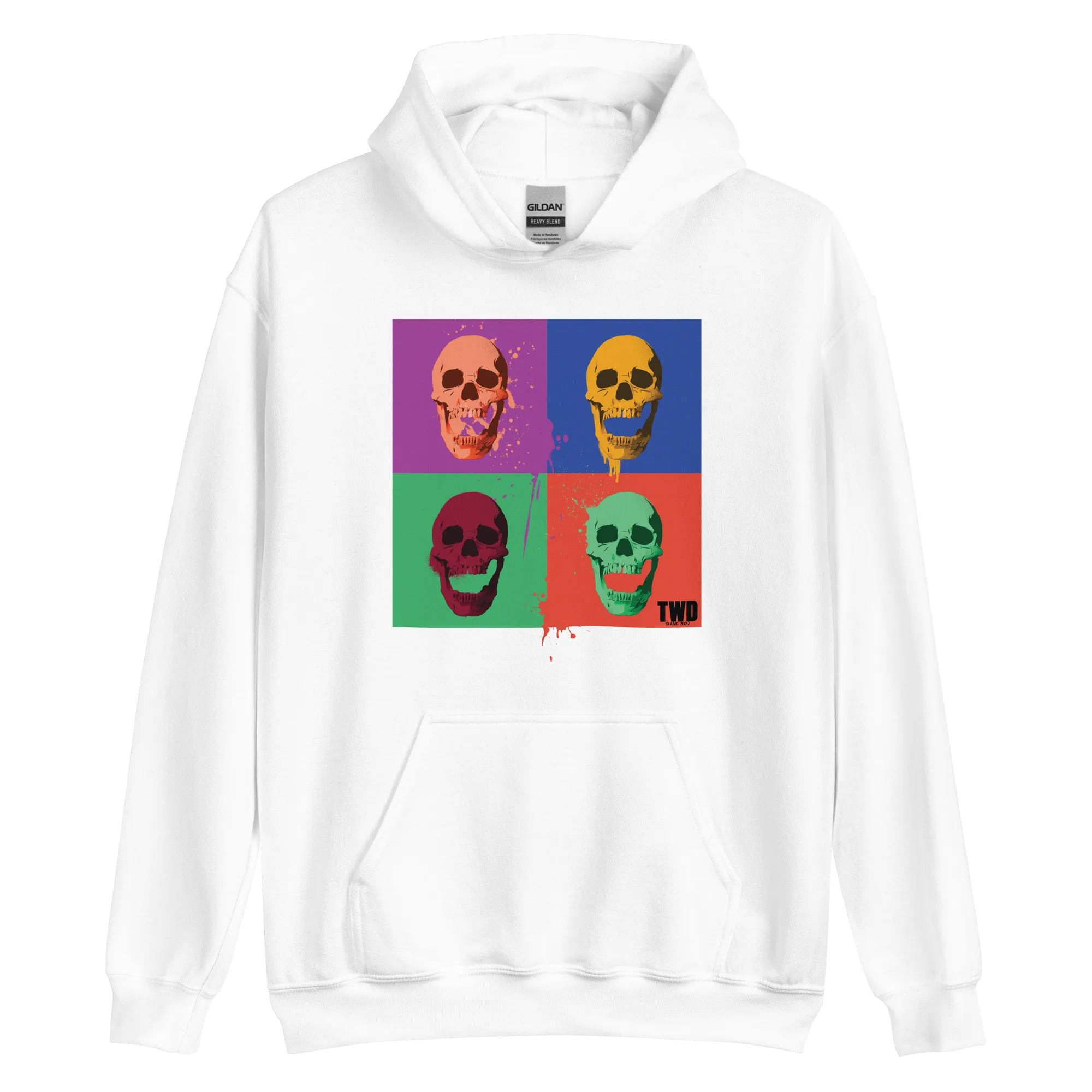 The Walking Dead Skull Pop Hooded Sweatshirt