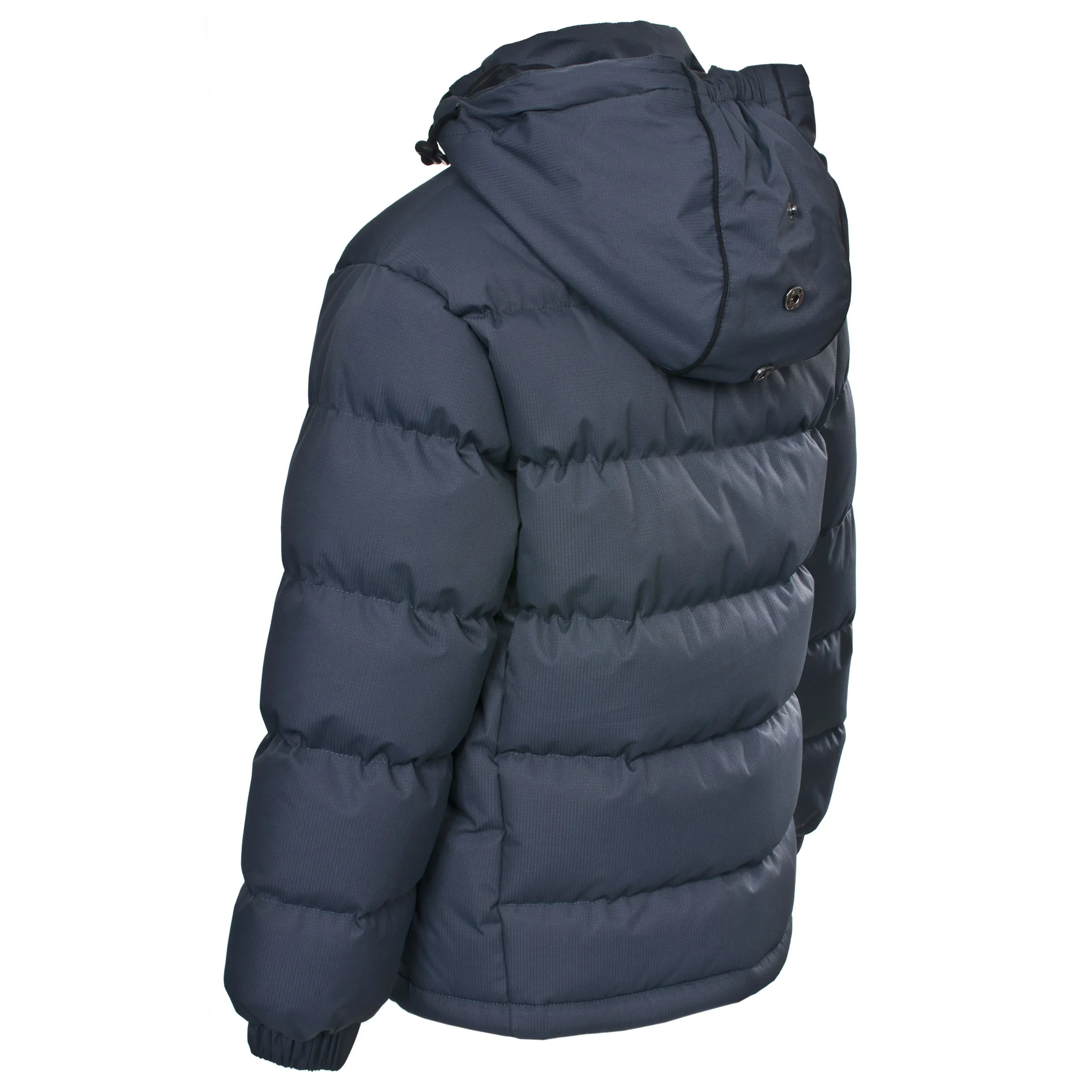 Trespass Tuff Boys Padded Puffa Jacket Winter Coat With Hood For Kids