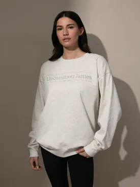 Uncommon James Embroidered Sweatshirt