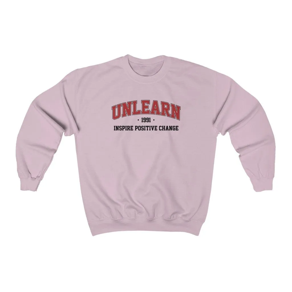 unlearn Varsity - Relaxed Fit Crewneck Sweatshirt