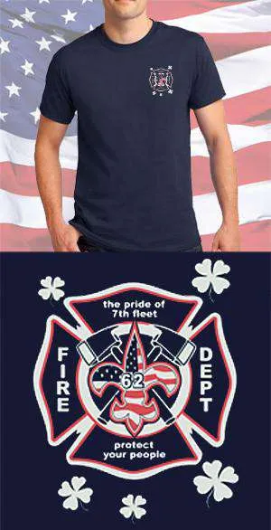 USS Fitzgerald Fire Department Maltese Cross