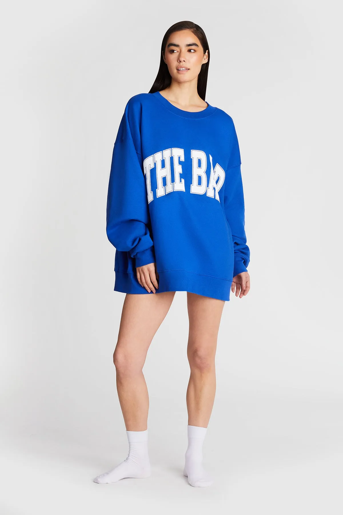 VARSITY SWEATSHIRT COBALT