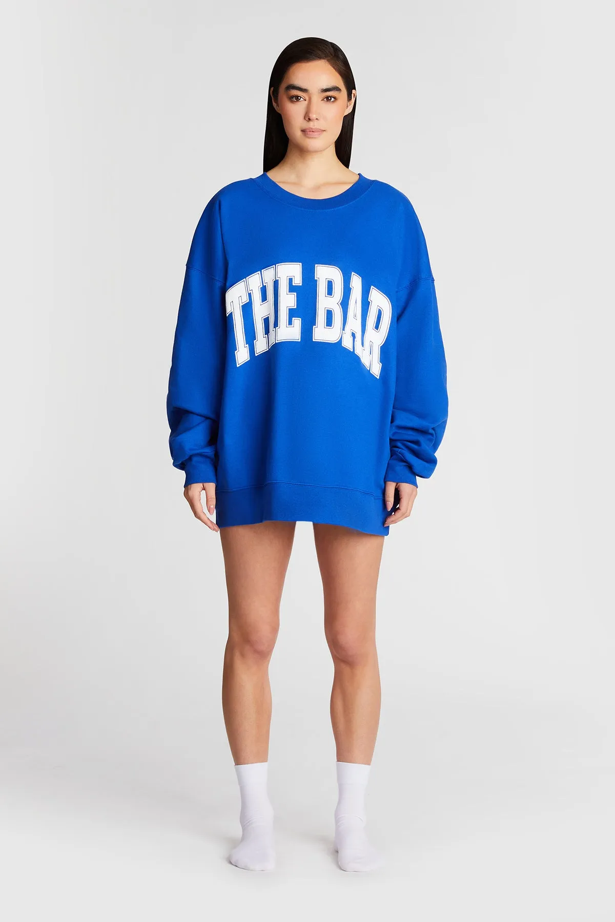 VARSITY SWEATSHIRT COBALT