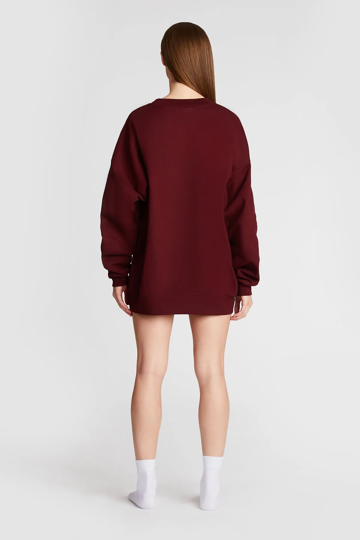 VARSITY SWEATSHIRT MAROON