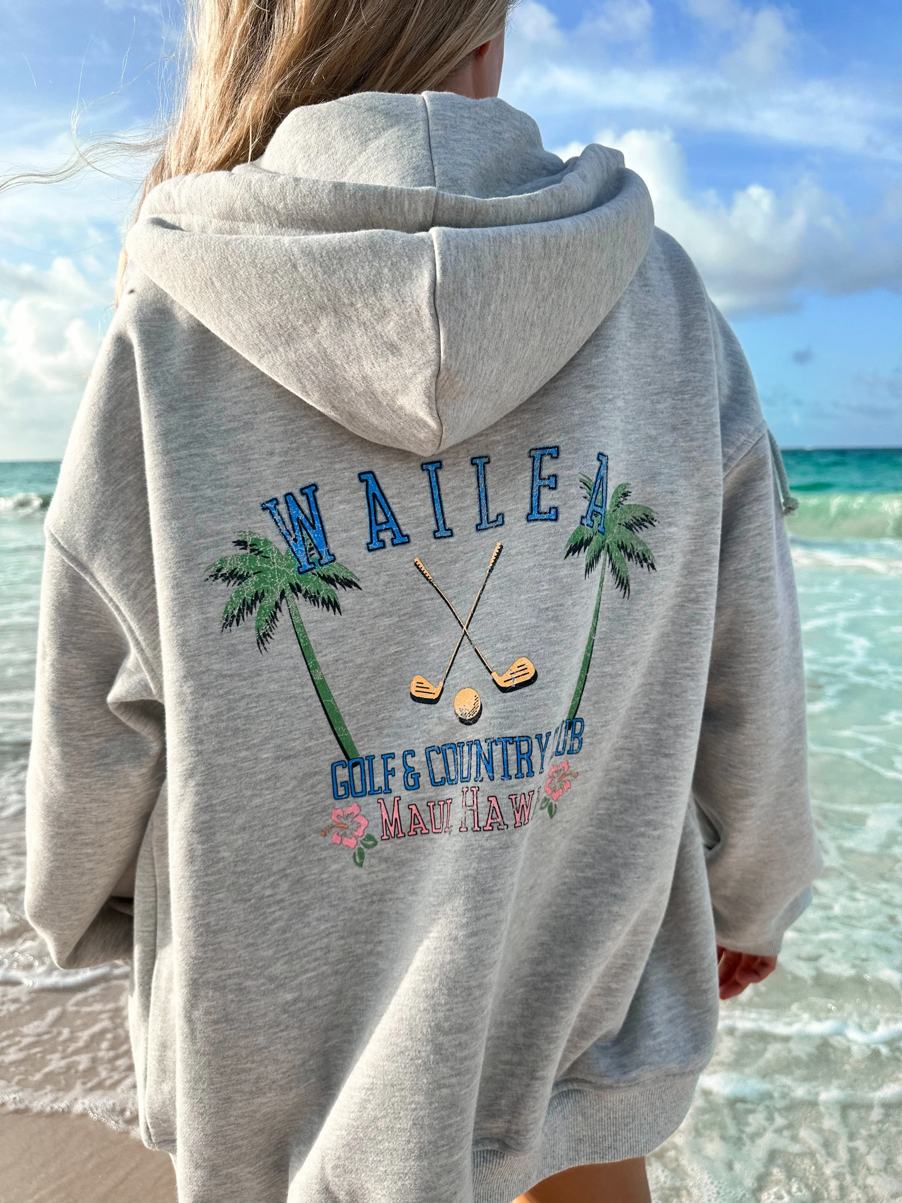 Wailea Zip-Up Hoodie