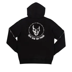 WIRED HOODIE BLACK/WHITE