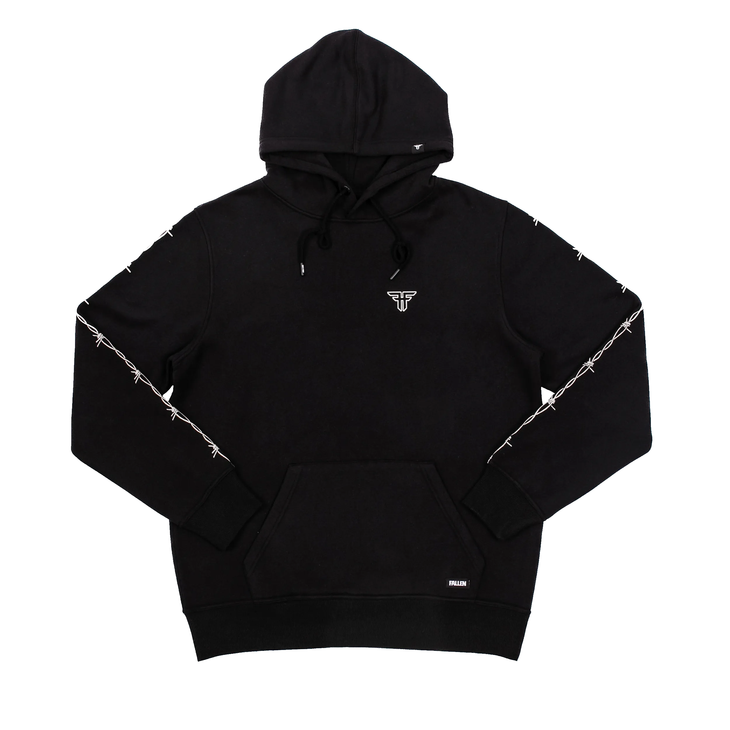 WIRED HOODIE BLACK/WHITE